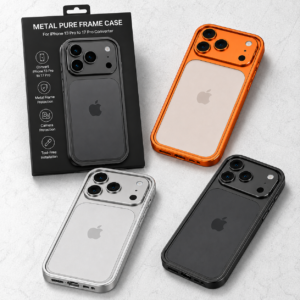 Metal Pure Frame Converter Case for iPhone 13 Pro to iPhone 17 Pro Look