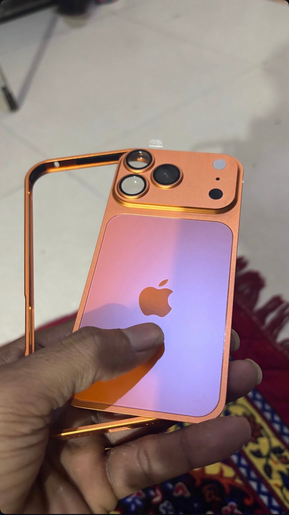 Premium Metal Back Panel Converter Case for iPhone 13 Pro to iPhone 17 Series - Image 5